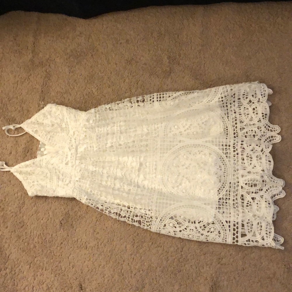 White dress